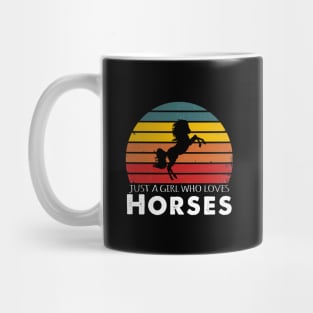 Just A Girl Who Loves Horses Mug
